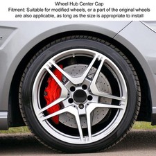 Auto 4 X 63 Mm Wheel Hub Caps Impact-Resistant Stylish Look Protective Car Rim