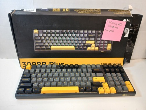 Akko 3098B Plus Multi-Mode Mechanical Keyboard, Black