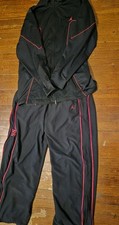 Jordan Men's XL/2XL Black Red Sweatsuit