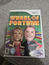 Nintendo Wii Wheel of Fortune Board Game Complete Set with Manual