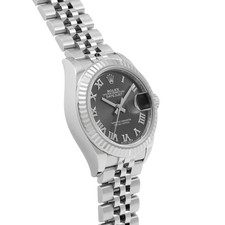 ROLEX Lady-Datejust 28 279174 Gray Case Size 28×28mm Ladies Used Watch #11164 3