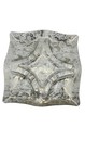 Vintage 4 Part Divided Silver City Serving Platter Embossed Floral Pattern — photo 2