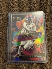 2025 Panini Select - Phenomenon Malik Nabers #21 Tie-Dye Prizm /25