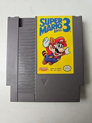 Super Mario Bros. 3 (Nintendo NES, 1990) Authentic Cartridge Only Tested & Works
