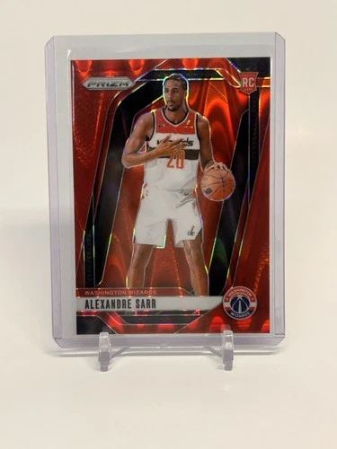 2024-25 Panini Prizm - Alexandre Sarr #264 Red Seismic Prizm /299 (RC)Opens in a new window or tab