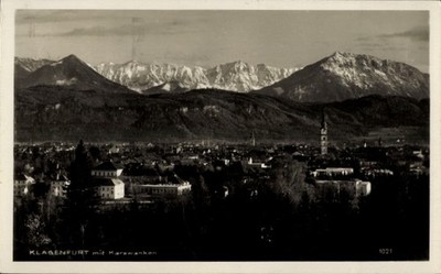 Ak Klagenfurt am Wörthersee Kärnten,  Karawanken, Berge,... - 5000361