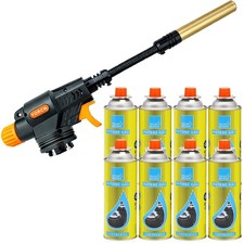 Professional Butane Blow Torch with Flexible Hose – Cooking, BBQ & Plumbing