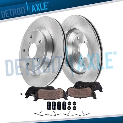 11.22'' Rear Disc Rotors Brake Pads for 2019 2020 2021 2022 2023 Subaru Crosstrek