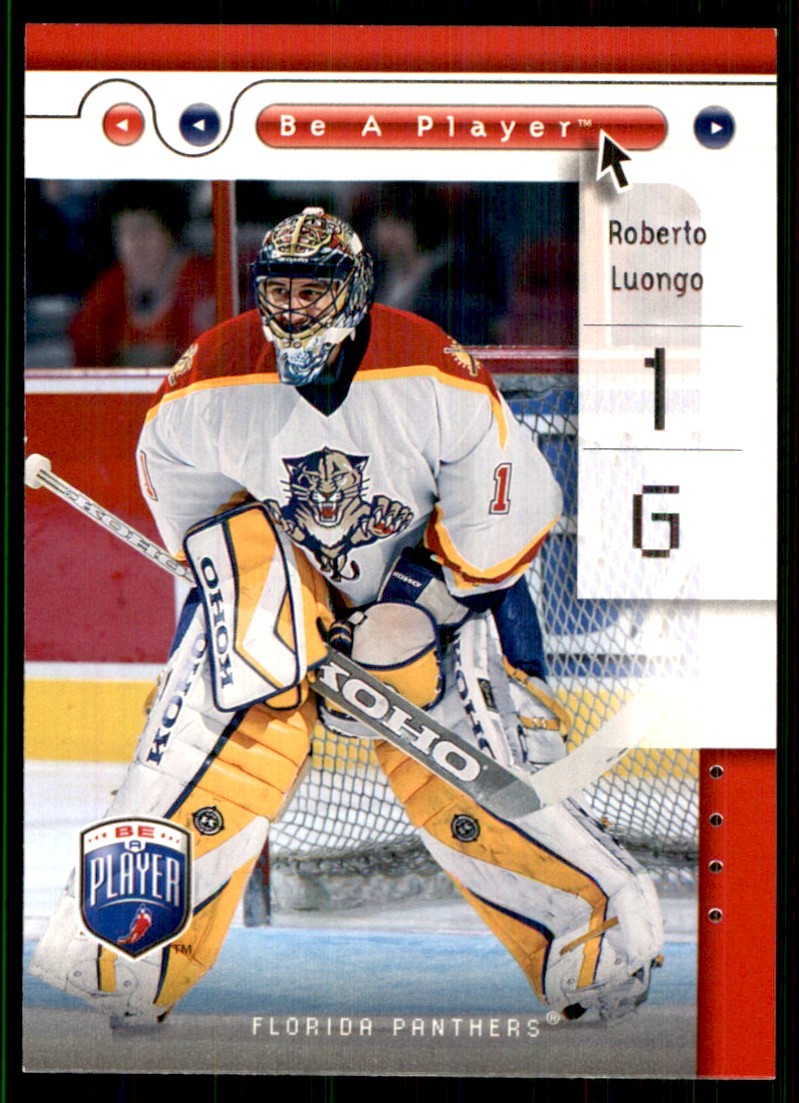 2005-06 Upper Deck Be a Player Roberto Luongo Florida Panthers #39