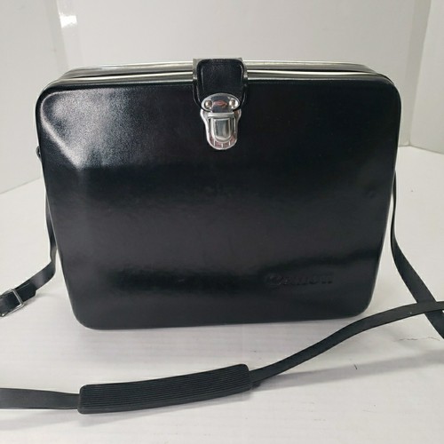 Vintage Canon 518 Super 8 Black Movie Camera With Canon Case Strap Tested READ** - Picture 5 of 24