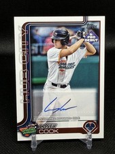 2025 Topps Pro Debut Casey Cook #PD-188 - Base Paper Auto (AU, RC) - Burgers