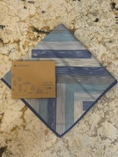 Norwex Window Cloth BacLock Weathered Wood Pattern Limited Edition