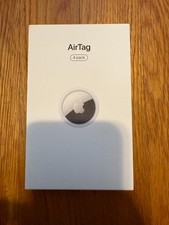 Apple AirTag 4 Pack MX542LL/A A2187 White Air Tag NEW FACTORY SEALED