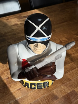 #ad 2000 PSC International Speed Racer Racer X Cookie Jar Limited Edition Of 5000 $195.00