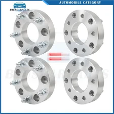 4Pcs 1.5" Conversion Wheel Adapters 5x5.5 to 5x150 14x1.5 For Ram 1500 to Tundra