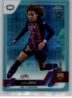 2022-23 Topps Chrome Women's UEFA UWCL Refractor/AQUA Prism/Insert Soccer Cards