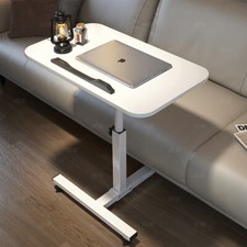 Over Bed Chair Table Hospital Aid Overbed Height & Angle Adjustable Laptop Tray