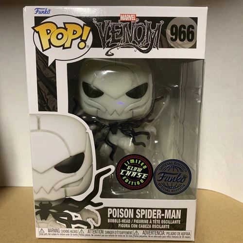 Funko Pop!  Poison Spider-Man GLOW CHASE #996 -NEW SEALED
