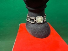 orologio da polso vintage epoca lorenz edox argento 800 wristwatch