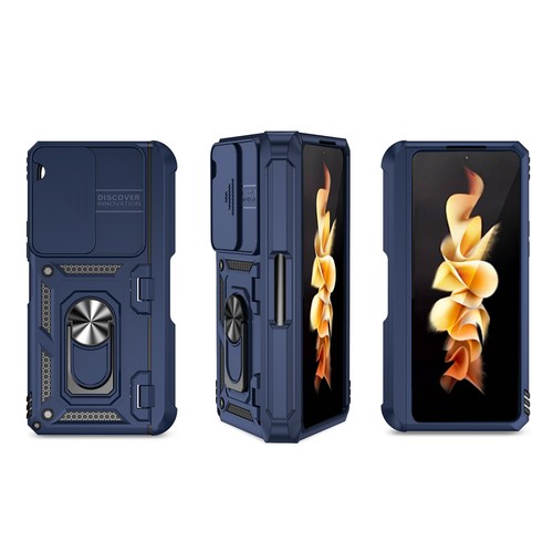 Shockproof For Samsung Galaxy Z Fold 5 4 Filp 3/4/5/6 Case w/Ring Holder Cover - Picture 11 of 25