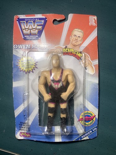 1997 Just Toys WWF Wrestling Owen Hart Series 7 Be...