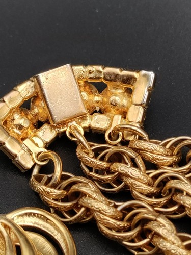 Konvolut 6 Vintage Armbänder Sarah Coventry Goldette Napier Bergere - Bild 12 von 13
