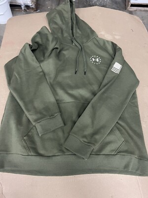 armour green hooded sweatshirt  XXXL reedom hoody