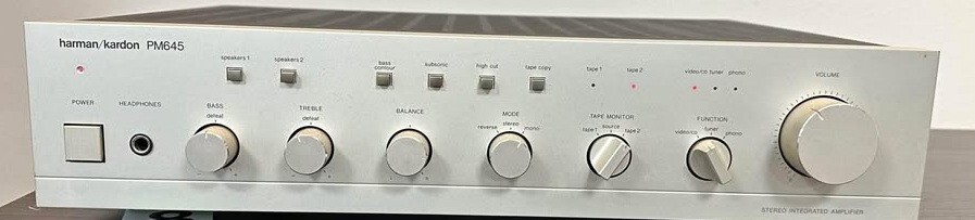 Harman Kardon PM645 アンプ harman/kardon PM645の仕様 ハーマンカードン