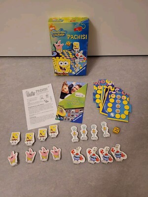 Ravensburger: 2008 Spongebob Schwammkopf Pachisi komplett mit Anleitung