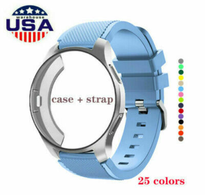 Sport Silicone Watch Band+TPU Case For Samsung Galaxy Watch 4 Classic 42/46mm
