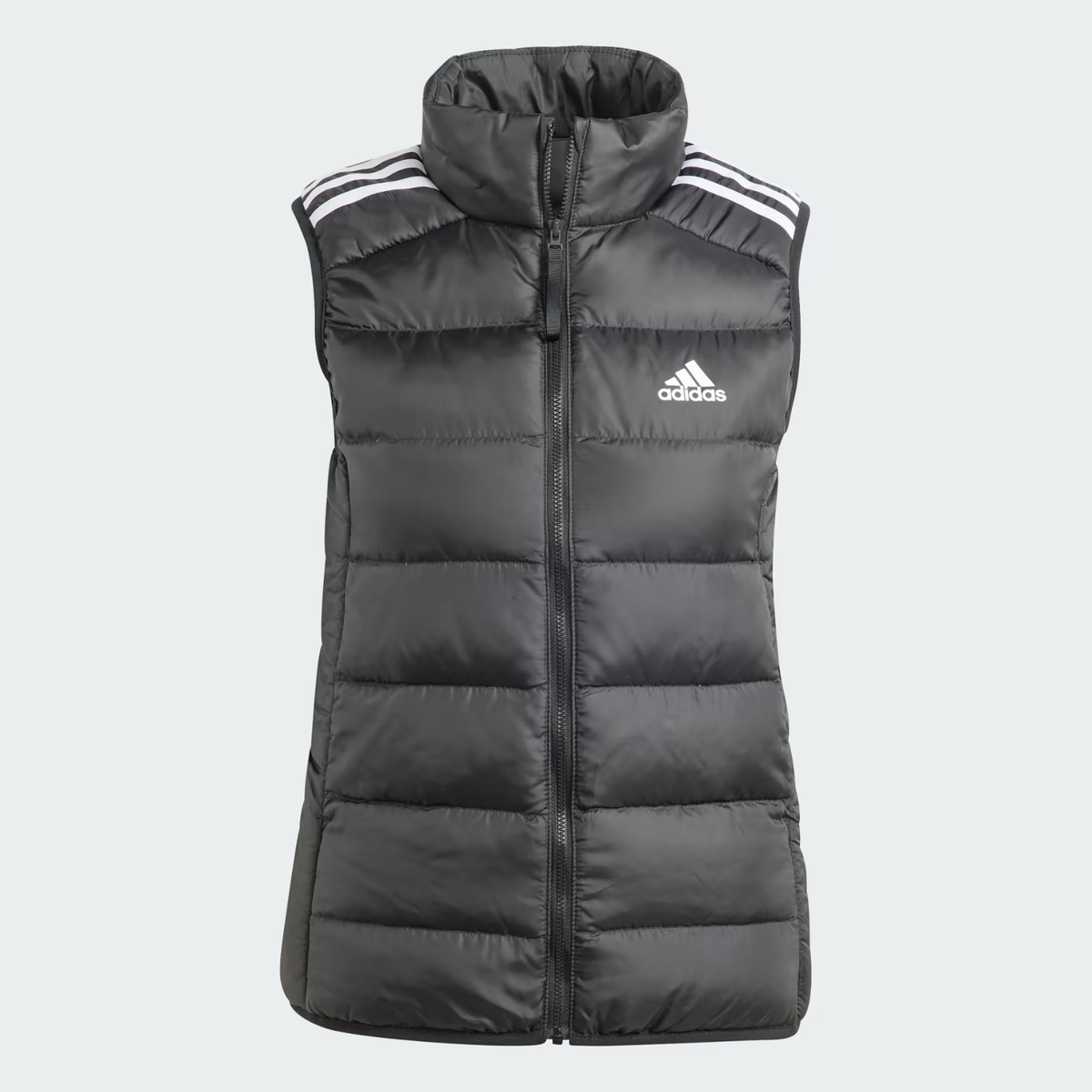 adidas Essentials Down Womens Ladies Outdoor Vest Gilet Black RRP
