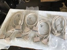 Quantity Of 6, 6 Ft Parallel Printer Cable , DB25 Male / Centronics 36 Male, New