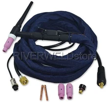 WP-17-12 12 Feet 150Amp Air-Cooled Tig Welding Torch Complete 4 Meter