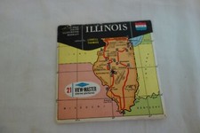 A550 Illinois The Land of Lincoln State Tour Series view-master 3 Reels Packet