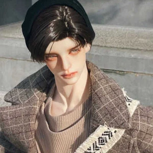 Resin Nude Body 1/3 BJD Dolls Handsome Strong Man Face Makeup Eyes Collect Gifts
