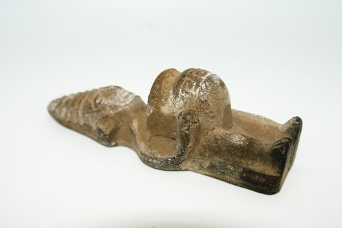 ORIGINAL 1000 YR PRE COLUMBIAN MAYAN AZTEC POTTERY FETISH FIGURE - Picture 5 of 5