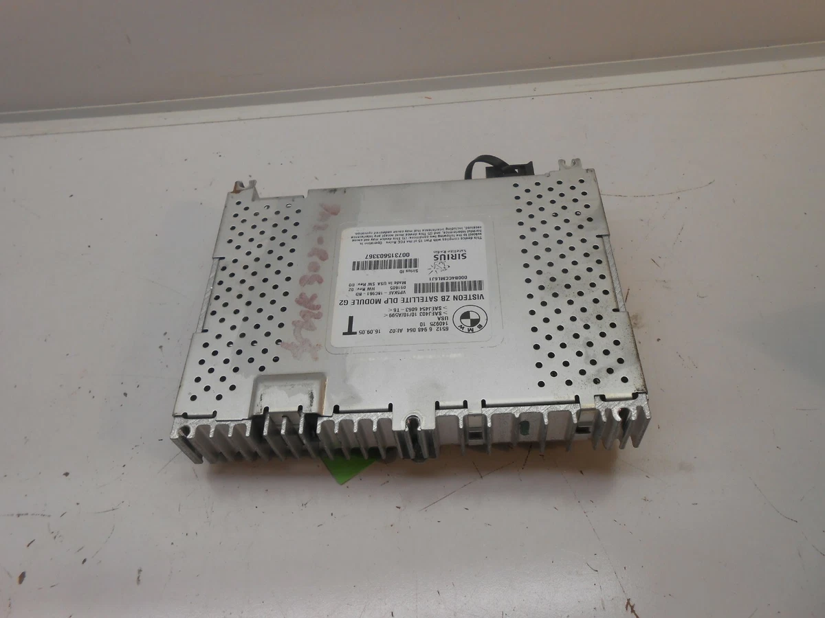 BMW 745I E65 SIRIUS SATELLITE RECEIVER OEM 65126948064 SK0122 | eBay
