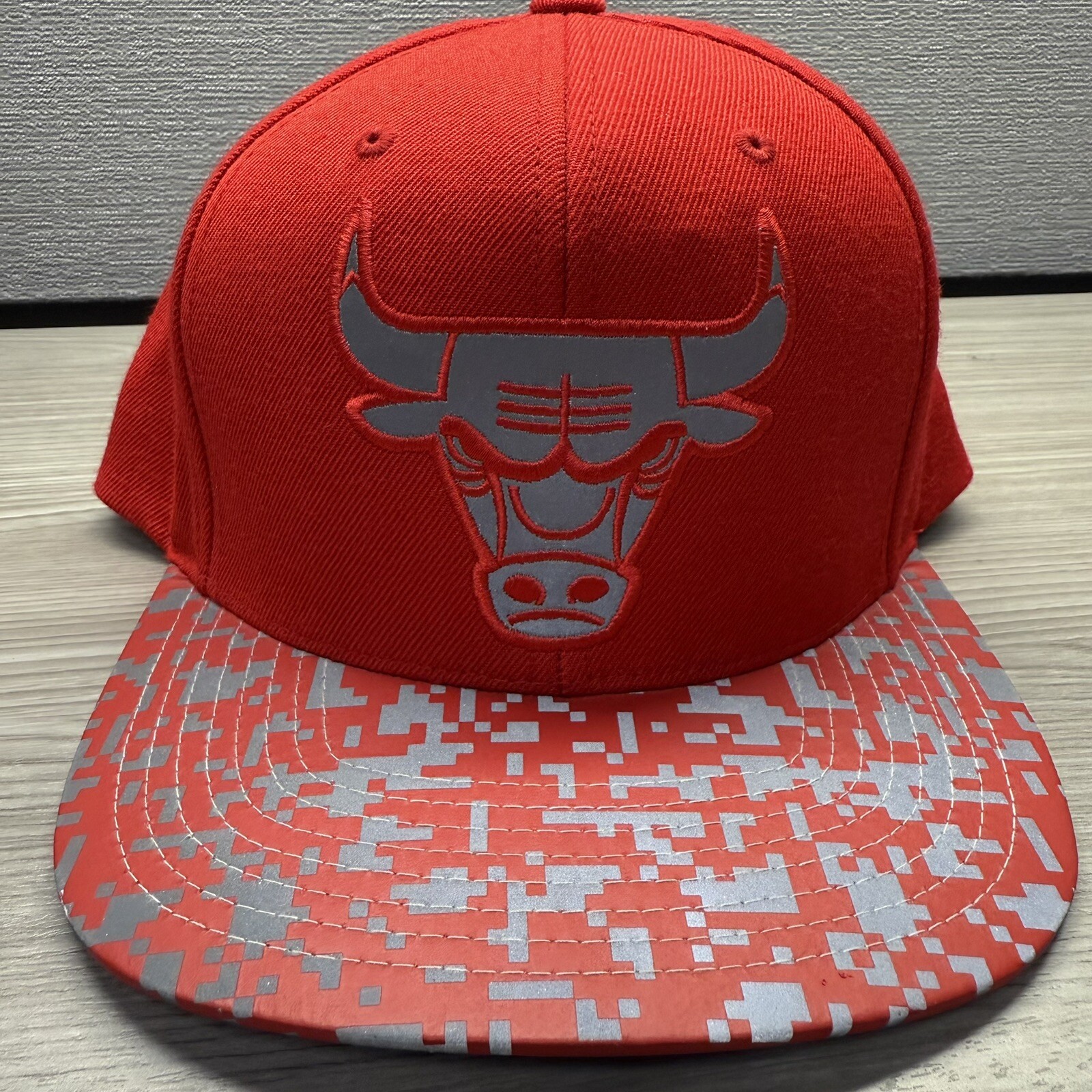 NBA Chicago Bulls Cap Mitchell & Ness Adjustable Snapback Hat Cap