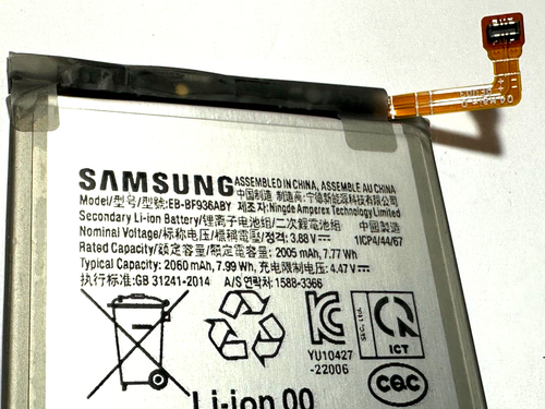ORIGINAL SAMSUNG Galaxy Z Fold4 5G, SM-F936 Li-ion BATTERY, EB-BF936ABY - Photo 3 sur 9