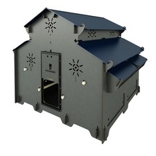 CHICKEN COOP Kippenhok Hønsehus Hönshus anti red mite for 25 laying hens