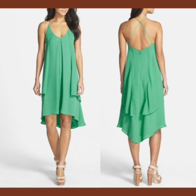 NWT $268 Rebecca Minkoff Lena Silk Midi Dress in Amazon Green [SZ Small ]  #2401 | eBay