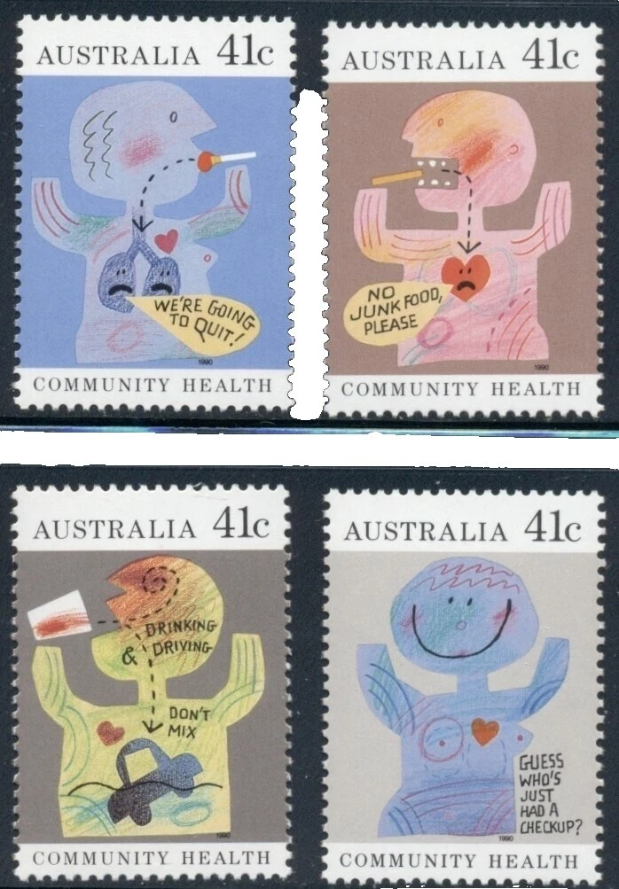 Медицинские австралийские марки