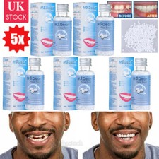 5x Tooth Repair Granules Temporary Fitting Beads Kit Reusable False Teeth Filler