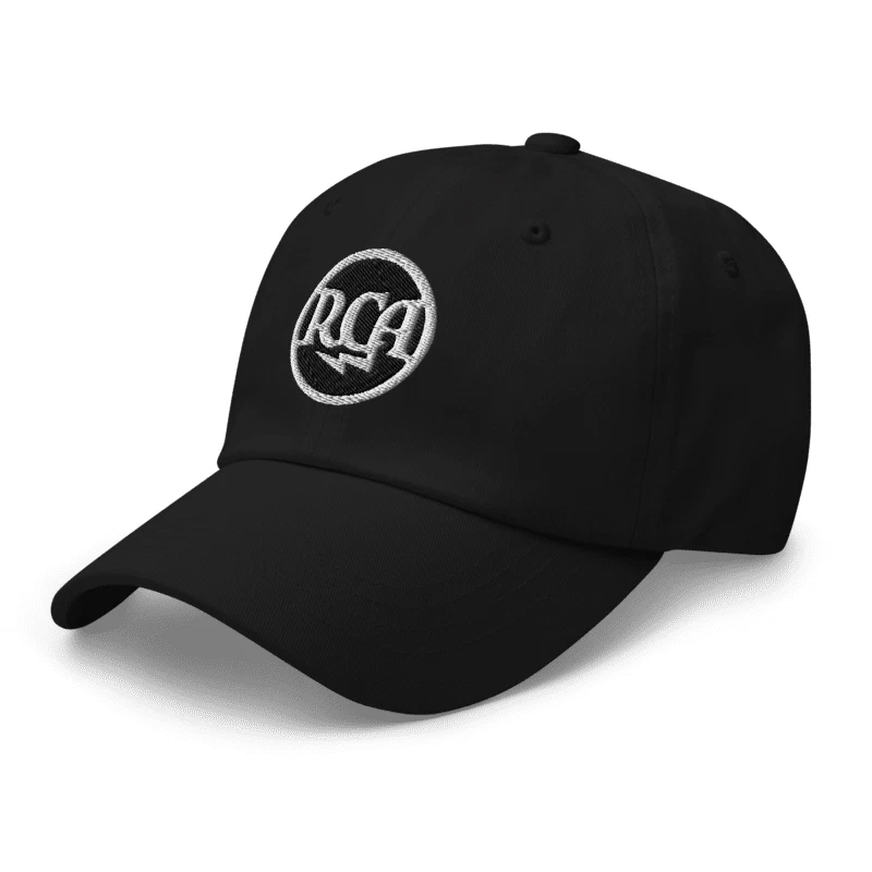 Radio RCA Logo Inspired Adjustable Embroidered Classic Dad Hat