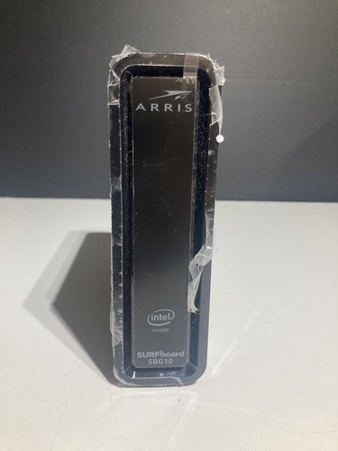 ARRIS SBG10 SURFboard AC1600 Dual-Band Cable Modem Router - Black - 第 1/5 張圖片