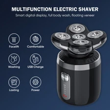 Electric Hair Remover Shavers Bald Head Razor Smooth Skull Cord Wet Dry Cordless