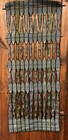 Vintage Hand Woven Yarn Silk Wall Hanging Original Artist Crane Day Read Bio