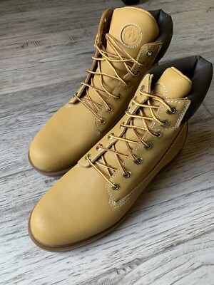 Timberland Men's 6 inch Premium Waterproof Boot - Wheat, US 8.5
