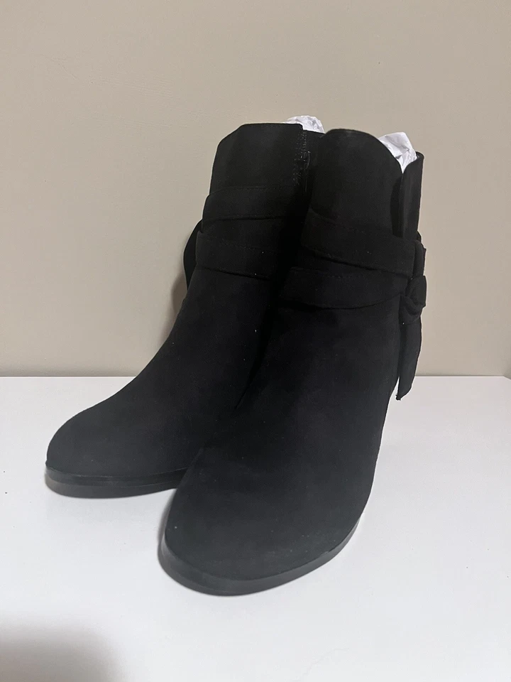Botas Negras Andres Machado Nuevas - Talla 11 - AM4090 Foto 4 de 4