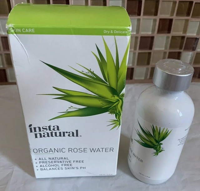 instanatural organic rose water